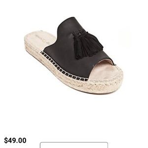 Seven Dials black espadrilles size 8.5